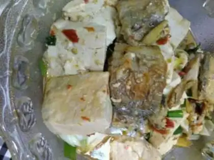 Make Fish tofu step 8