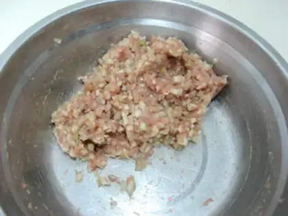 Make Celery pork pie step 1
