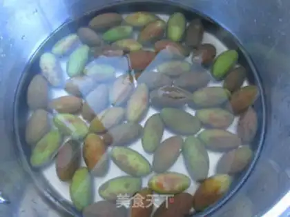Make Salt olives step 1