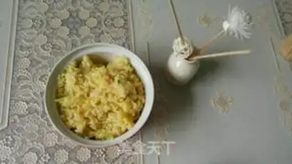 Make Egg fried rice step 4