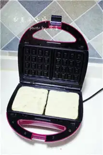 Make Banana waffles step 10