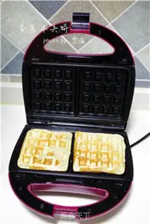 Make Banana waffles step 11