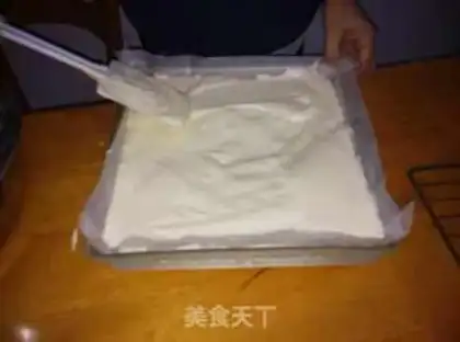 Make Japanese Spring roll cake step 5