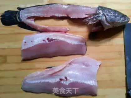 Make Sichuan sourfish step 1