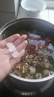 Make Five quail eggs step 7