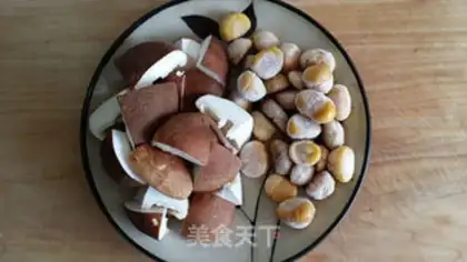 Make Chestnut chicken step 1