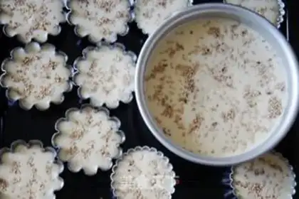 Make Sesame cake step 6