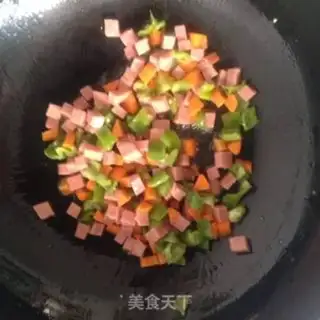 Make Egg fried rice step 4