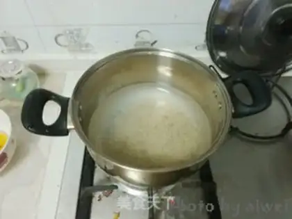 Make The fruit and the rice step 3