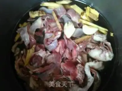 Make Potato beef step 1