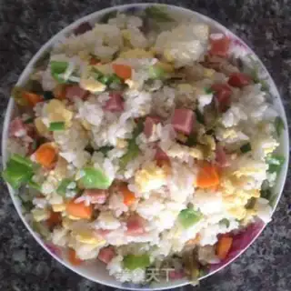 Make Egg fried rice step 7