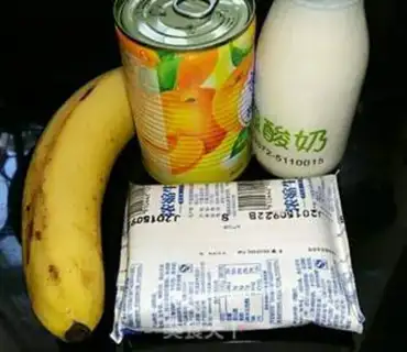 Make Bananas, peaches, snow step 0