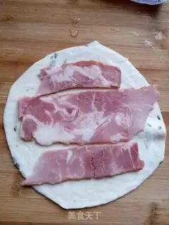 Make Pie bacon rolls step 1