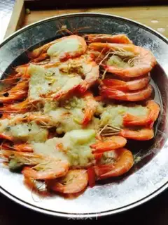 Make Garlic shrimp step 2