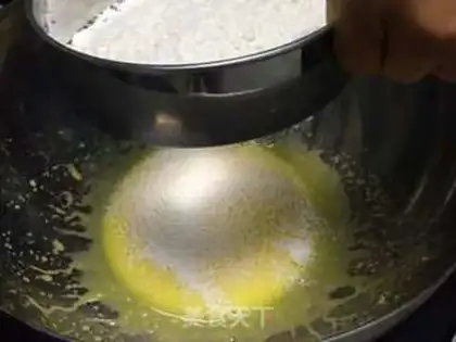 Make Red date cake step 2