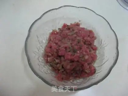 Make Squeeze the meat and moon cake step 5