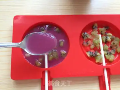 Make Lollipop popsicle step 3