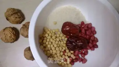 Make Nutnut peanut butter congee step 0
