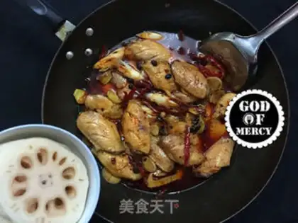 Make Spicy chicken wings step 33