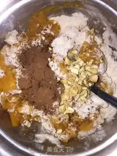 Make Spooky brownie step 1