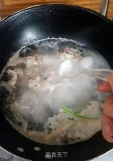 Make Corn fung mushroom soup step 2