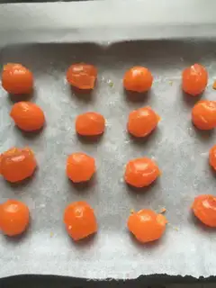 Make Peach cookies step 6