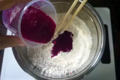 Make Colored butterflies step 2