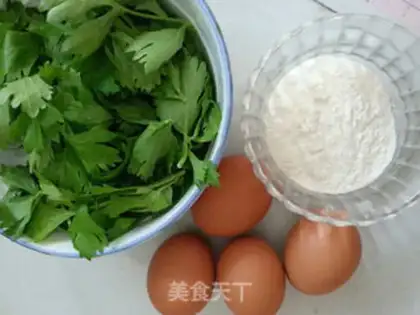 Make Celery omelet step 0