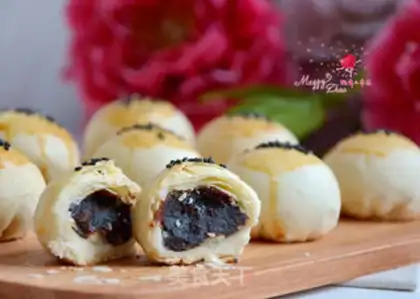 Make ♪ The date mackerel mooncake ♪ step 23
