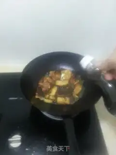 Make Peach gel tofu step 4