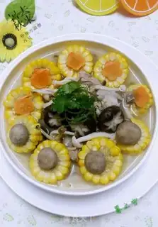 Make Corn fung mushroom soup step 8