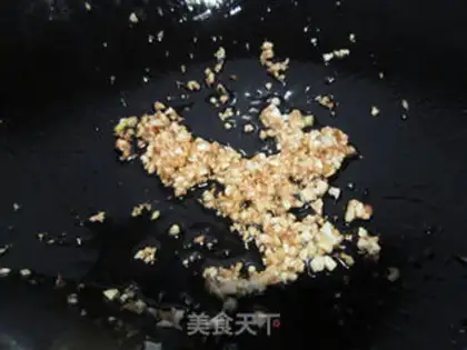 Make ♪ Golden and silver garlic on back shrimp ♪ step 8