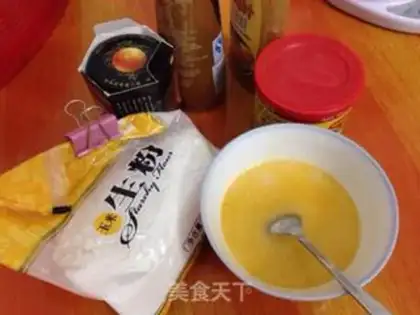 Make Peach gel step 1