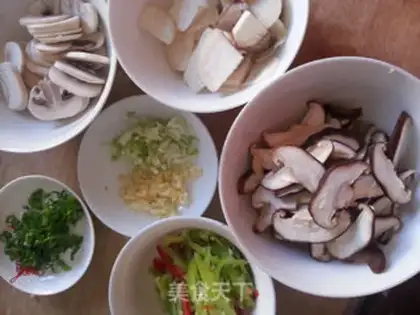 Make Dry pot fungus step 1