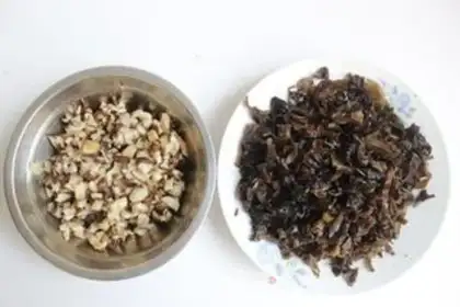 Make Dry rice and rice step 3