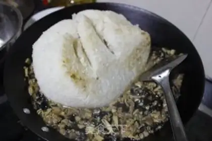 Make Dry rice and rice step 9