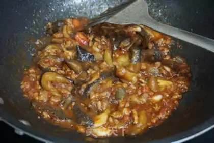 Make Meat and eggplant step 7