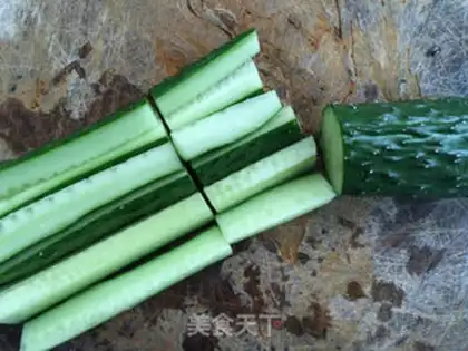 Make ♪ Cold pepper with cucumber ♪ step 4