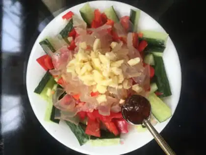 Make ♪ Cold pepper with cucumber ♪ step 7