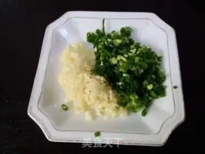 Make Garlic shrimp step 1