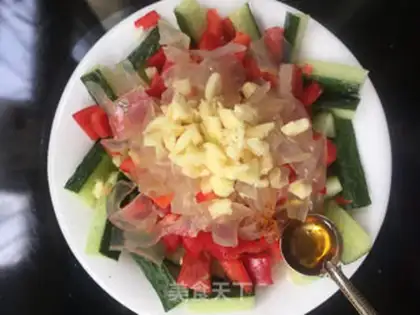 Make ♪ Cold pepper with cucumber ♪ step 8