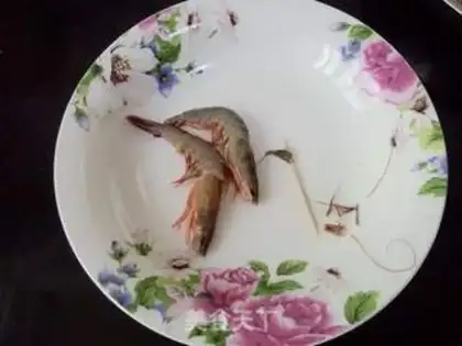 Make Garlic shrimp step 2