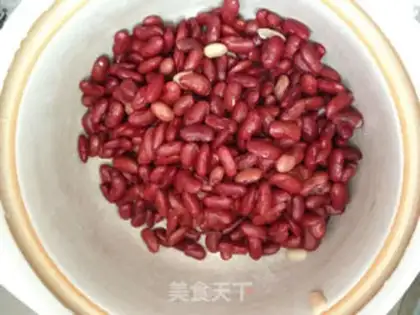 Make Milk and tea and honey beans step 3
