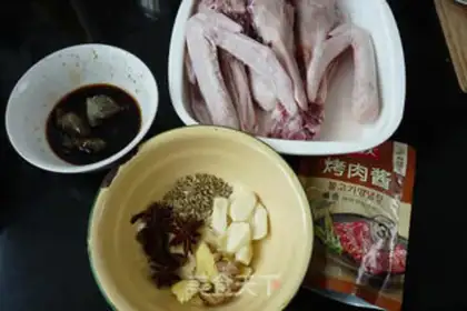 Make Duck with sauce step 0