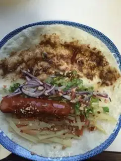 Make Breakfast burrito step 5