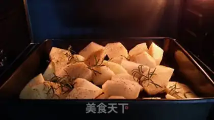Make Rosemary baked potatoes step 3
