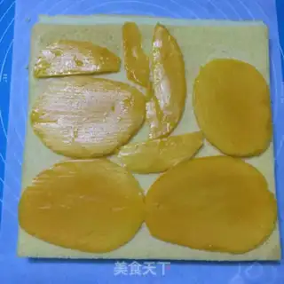 Make Mango milkcake rolls step 13