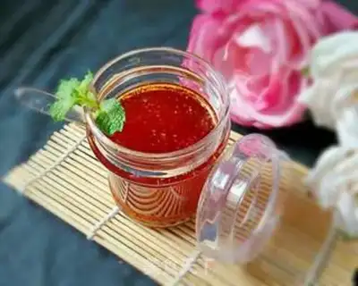 Make Homemade red oil step 11
