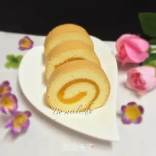 Make Mango milkcake rolls step 15