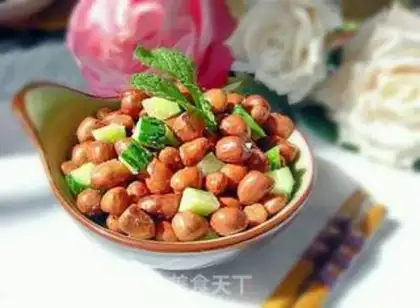 Make Old vinegar peanuts step 6